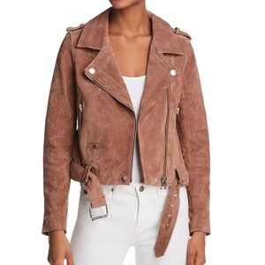 BLANKNYC Suede Moto Jacket